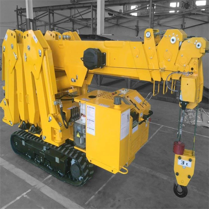 Crawler Mounted Spider Lift