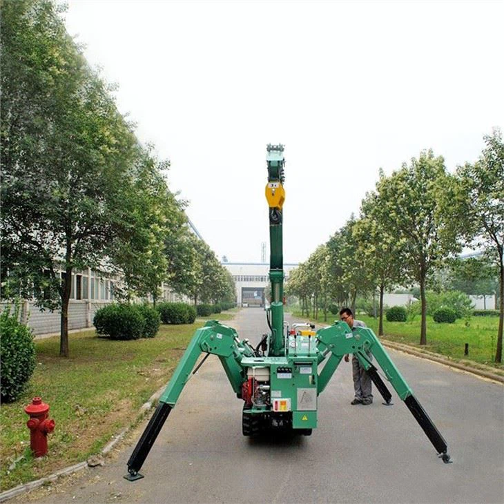 Crawler Mounted Spider Lift